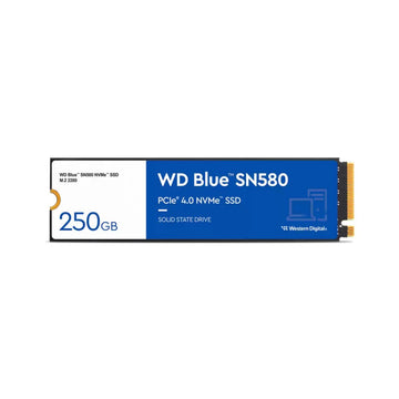 Western Digital WD Blue SN580 250GB PCIe 4.0 NVMe SSD - Front View