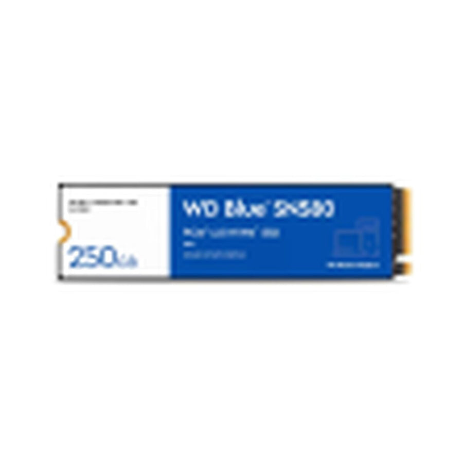 Western Digital WDS500G3B0E 500 GB SSD M.2 PCIe 4.0 NVMe Hard Drive in blue color for PC and notebook