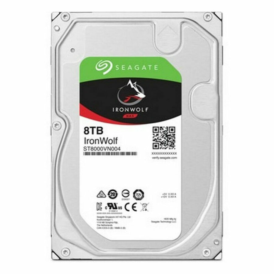 Seagate IronWolf 8TB Hard Drive ST8000VN004, 3.5