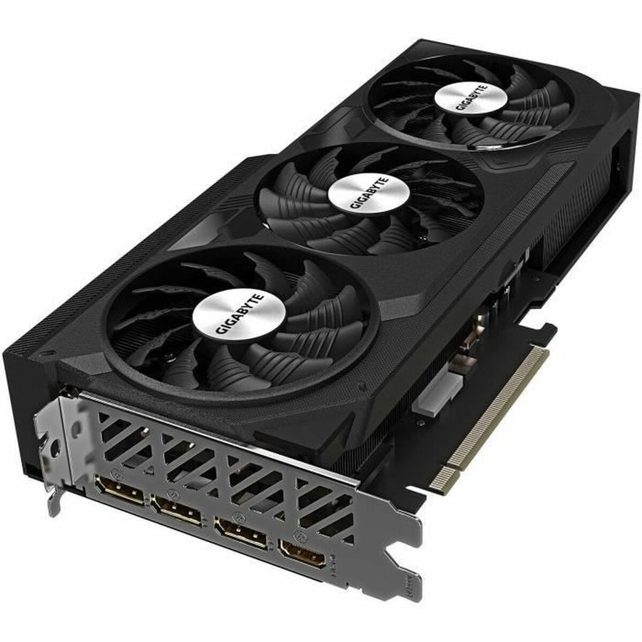 Gigabyte GV-N407TSWF3OC-16GD G10 GDDR6X GeForce RTX 4070 TI Super graphics card with triple fan cooling system